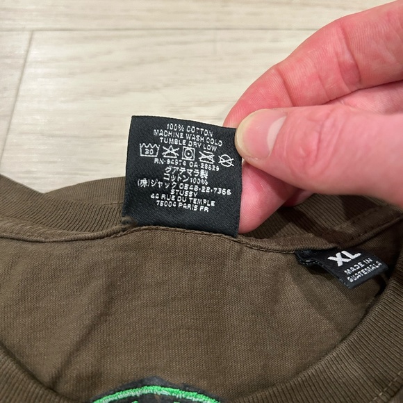 STUSSY DRIES VAN NOTEN MUSHROOM TEE - Picture 2 of 11